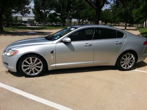 2010 jaguar xf portfolio light blue navigation v8