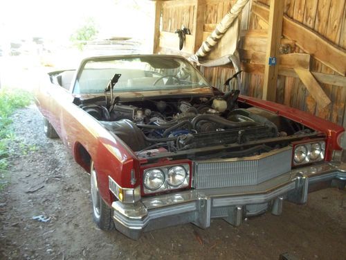 !974 cadillac eldorado convertible