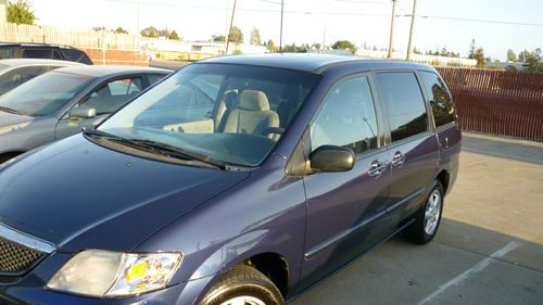 Mazda mpv lx mini van 7 seaters 140k metalic blue