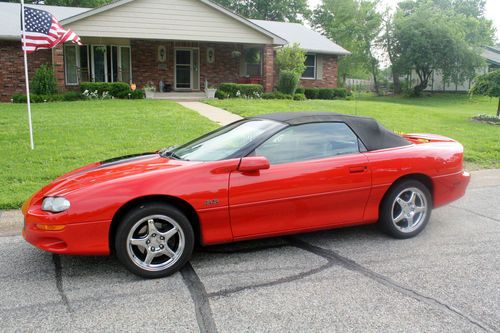 1999 chevrolet camaro z28 ss convertible 2-door 5.7l