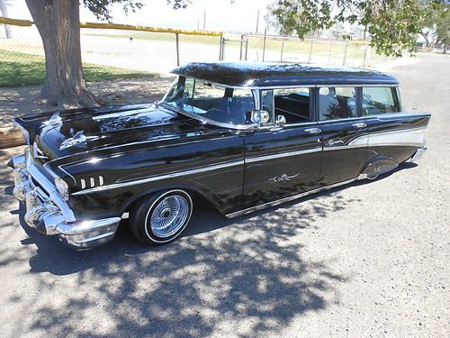 1957 chevrolet bel air wagon,low rider,rat rod,custom,cruser,low rod,58,59, US $20,000.00, image 2