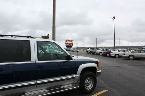 Classic unit; blue and silver matching airstream