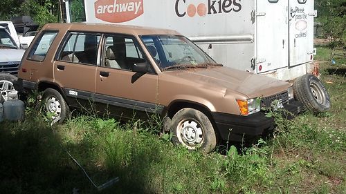 1984 toyota tercel wagon sr5 4wd. low miles!!!!