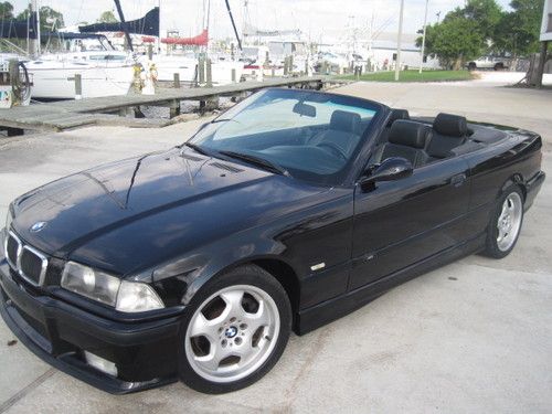 98 m3 convertible, auto, triple black, no accidents, no reserve! nice!