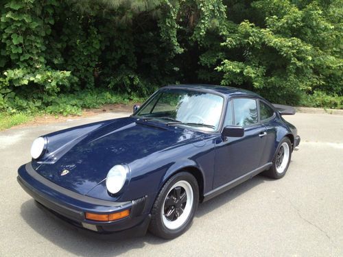 1988 porsche 911 g50 carrera