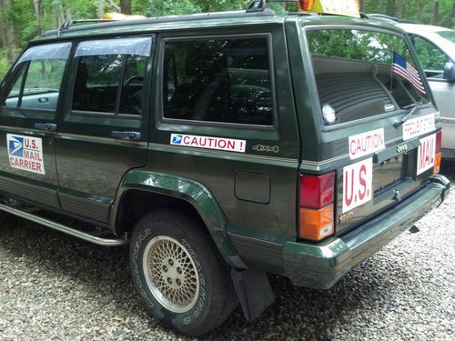 1996 jeep cherokee limited sport utility rhd mail/postal jeep