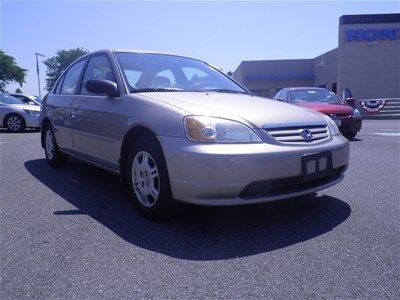 02 honda civic lx sedan auto trans no reserve