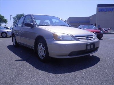 02 honda civic lx sedan auto trans no reserve