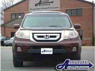 auto air DVD navigation mp3 ipod leather floor mats thid row ABS suv sunroof red, image 2