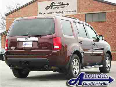 auto air DVD navigation mp3 ipod leather floor mats thid row ABS suv sunroof red, image 5