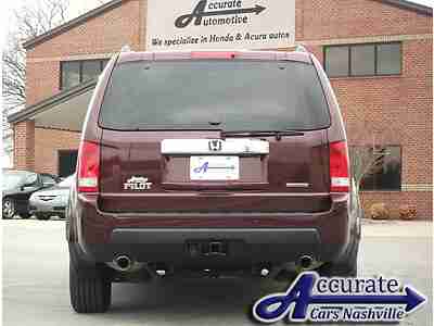 auto air DVD navigation mp3 ipod leather floor mats thid row ABS suv sunroof red, image 6