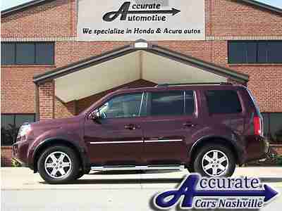 auto air DVD navigation mp3 ipod leather floor mats thid row ABS suv sunroof red, image 8