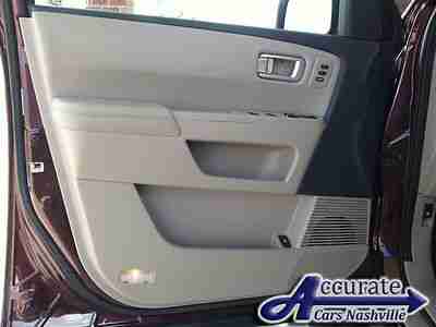 auto air DVD navigation mp3 ipod leather floor mats thid row ABS suv sunroof red, image 12