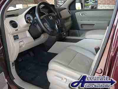 auto air DVD navigation mp3 ipod leather floor mats thid row ABS suv sunroof red, image 13