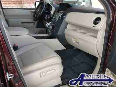 auto air DVD navigation mp3 ipod leather floor mats thid row ABS suv sunroof red, image 17