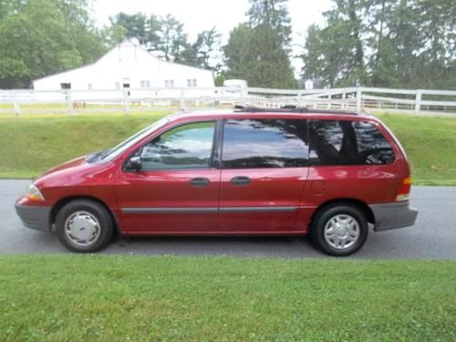 2000 ford windstar lx 4dr mini van no reserve