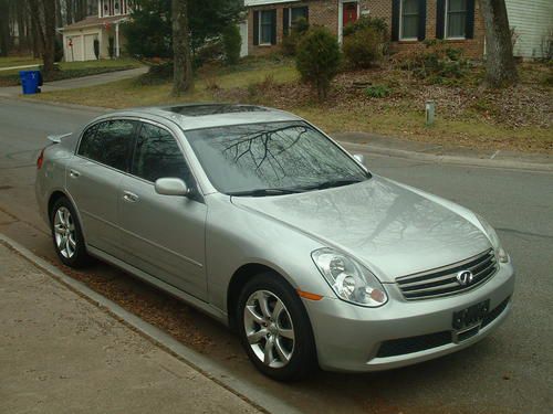 2005 infiniti g35 x all wheel drive sedan 4-door 3.5l