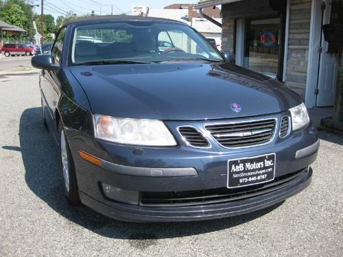 2004 saab 9-3 convertible no reserve!