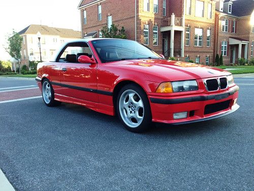 1999 bmw m3 base convertible 2-door 3.2l all original low miles 5 speed