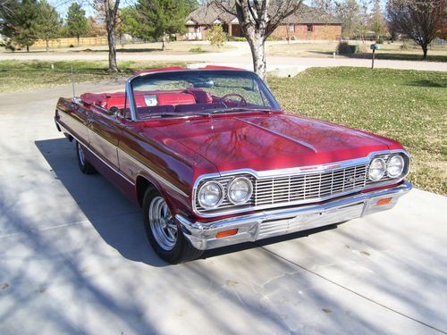 1964 chevrolet impala   convertible 2-door   327 ci