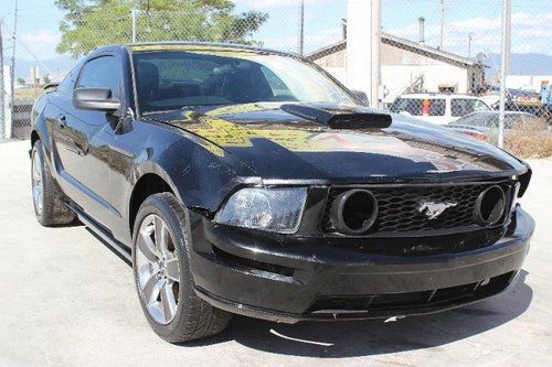2008 ford mustang gt damaged rebuilder manual trans loaded perfect summer car!!