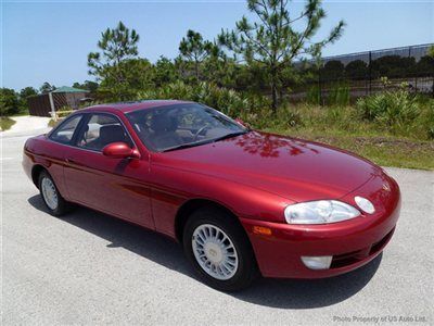 Florida 1993 sc300 v6 leather s/r  garaged kept clean carfax low reserve  mint