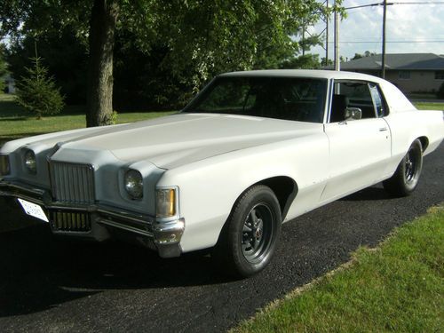 1971 pontiac grand prix 25,000 original miles 400 ci barn find nr