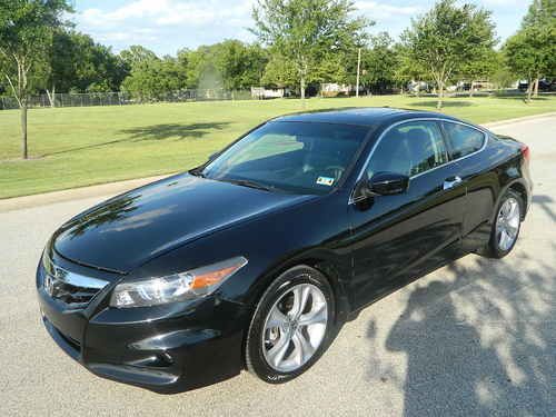 2012 honda accord 3.5l v6 ex-l navi 2 dr coupe i-vtec vcm 6 speed-- free shippin