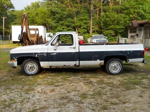 1980 chevy c10 w/305, a/t - nice resto project -runs/drives gr8 **** nj