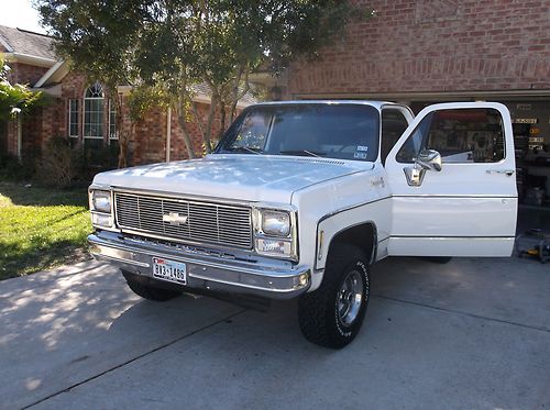 1980 chevrolet cheyenne factory 4x4 shortwheel base pickup