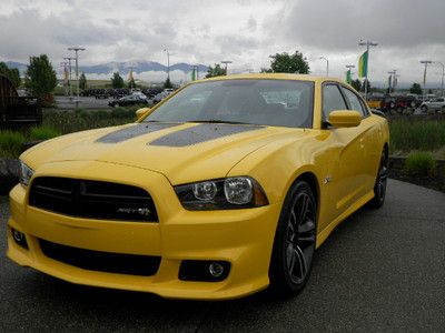 New 2012 dodge charger srt8 superbee sedan