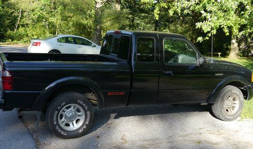 Black 2003 ford ranger edge xlt 2wd automatic 121,000 miles