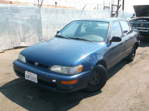 1997 toyota corolla, no reserve