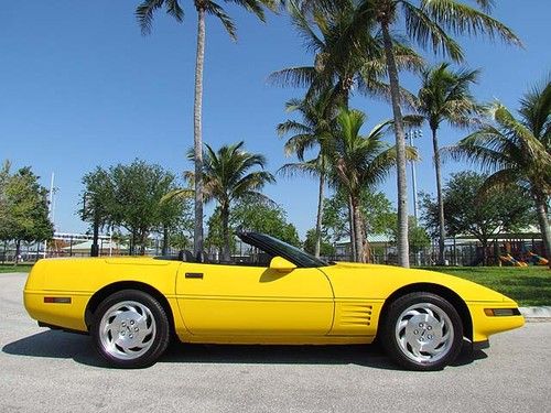 Exceptional 1994 corvette convertible - 43k original miles - clean carfax