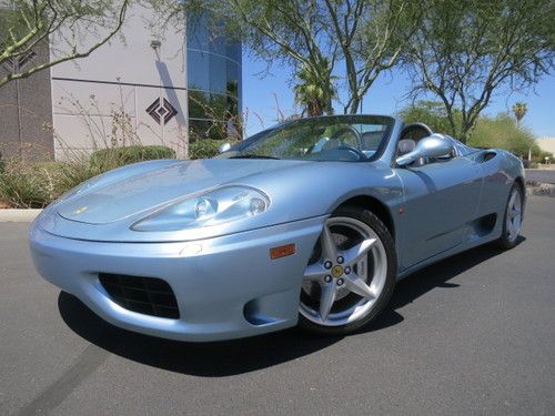 2001 ferrari 360 spider convertible f1 custom stereo wow like 99 00 02 03 04 05