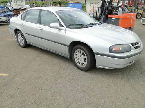 2002 chevrolet impala base sedan - ex police vehicle