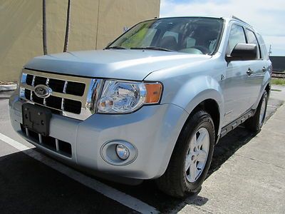 4wd hybrid hev escape - navigation - leather - sunroof - sirius radio - 4x4 -eco