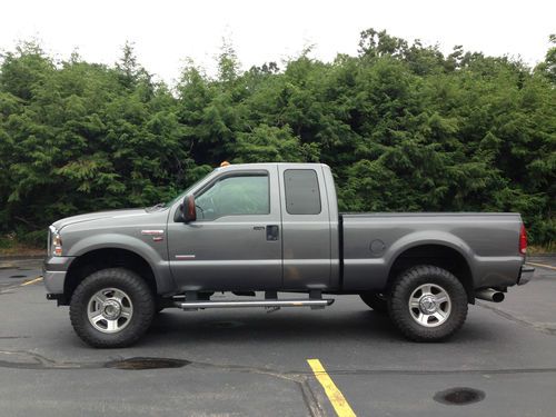 2006 F-350 SUPER DUTY LARIAT 4x4 EXT CAB BANK POWER-MUD TIRES-DIESEL NO RESERVE, image 2