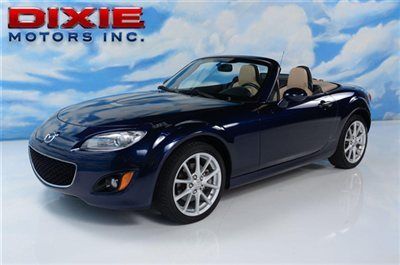 2010 mazda miata mx-5 touring convertible heated leather bose 6cd low miles 12k