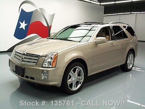 2006 cadillac srx 7-pass leather pano sunroof 20's 58k texas direct auto