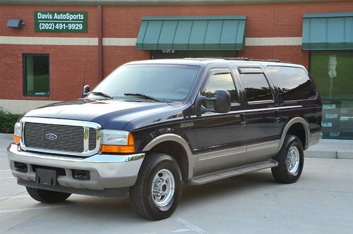 Ford excursion limited 7.3 diesel / dvd ent / back up camera / all service rcds