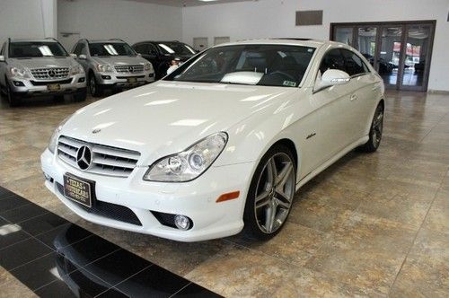2007 mercedes-benz cls63~6.3l~ amg~pkg2~nav~htd/cld lea~hid~all options~only 50k