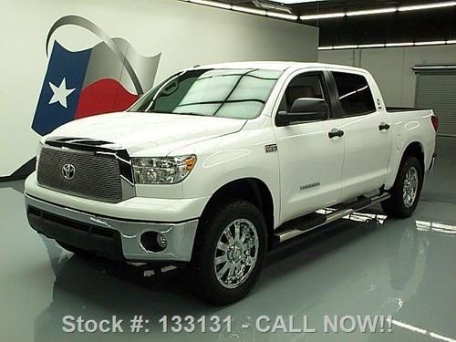 2012 toyota tundra texas ed crewmax leather 20's 31k mi texas direct auto