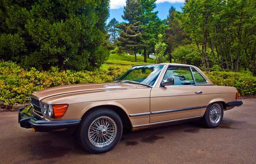 Classic 1984 mercedes benz 380sl convertible