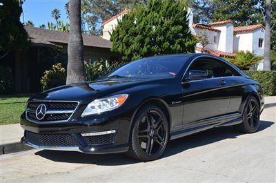 2012 mercedes-benz cl65 amg. v12. 20k miles. black designo interior. wood grain.