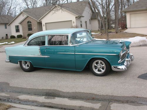 1955 chev belair 2 door sedan