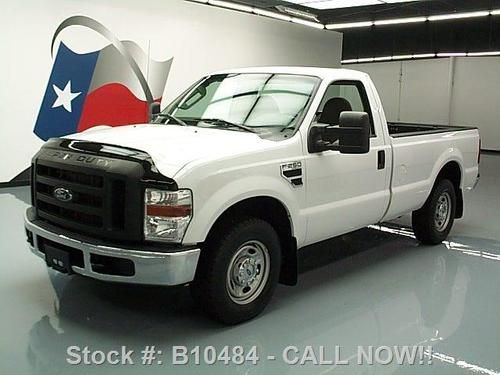 2010 ford f-250 regular cab 5.4l v8 long bed 64k miles texas direct auto