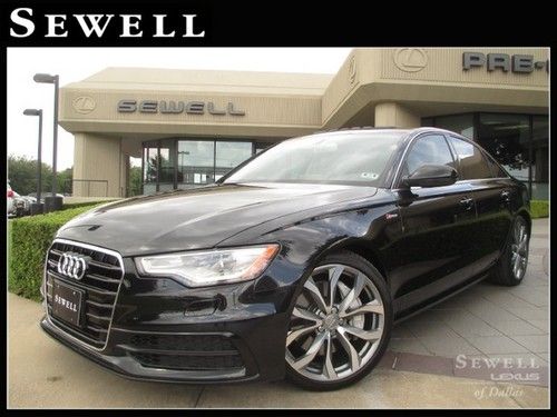 2013 a6 quattro prestige 20-inch wheels navigation only 3k miles!