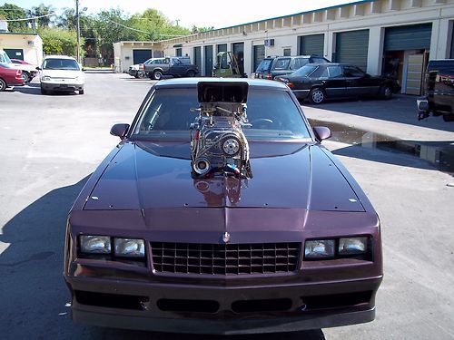 1986 blown 1471 prostreet monte carlo ss drag car
