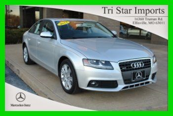 Audi 11 a4 luxury 77 8-speed cd sunroof turbo express traction sirius